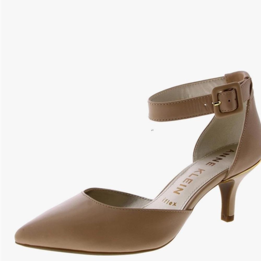 Anne Klein “Flex” Tan Women's Heels in great condition. Gel technology on foot.